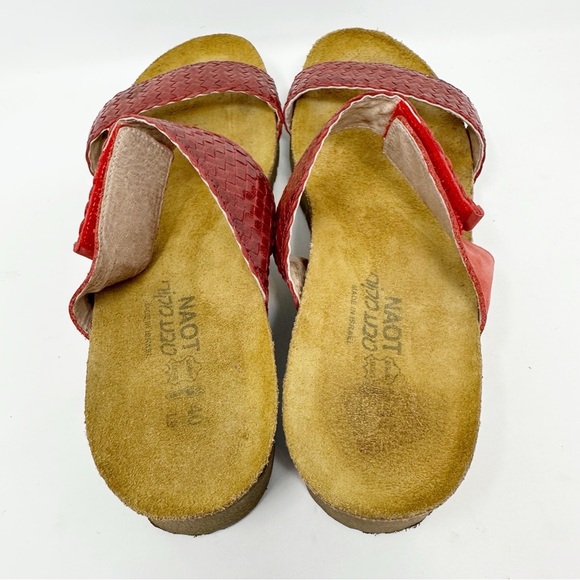 Naot Braided Leather Sandals - Picture 8 of 8